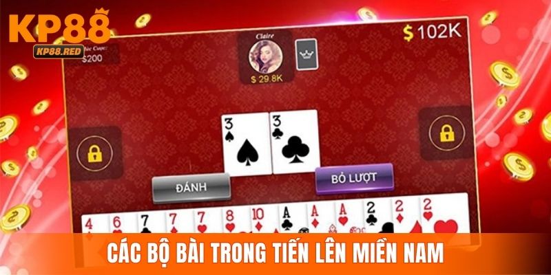 Các bộ bài xuất hiện trong game TLMN KP88